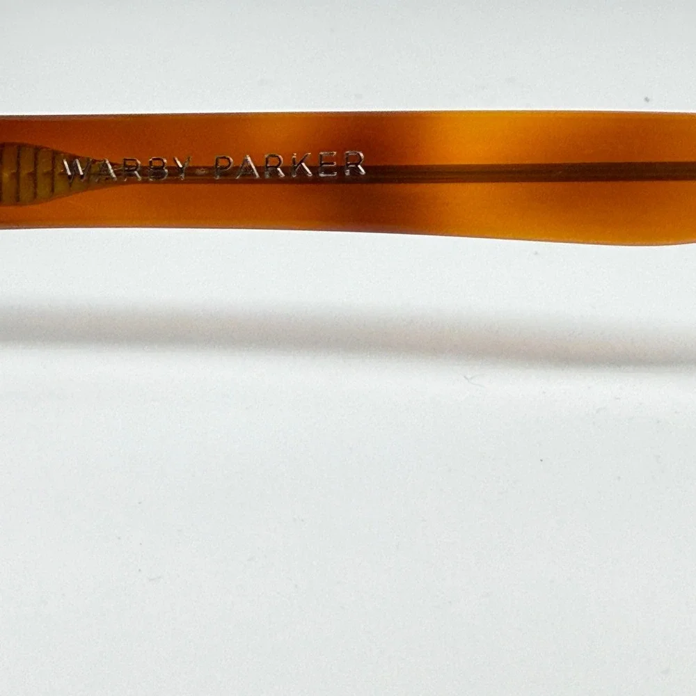Warby Parker Zagg 310 Eyeglasses Tortoise Shell Rectangle Full‎ Rim Women 21255